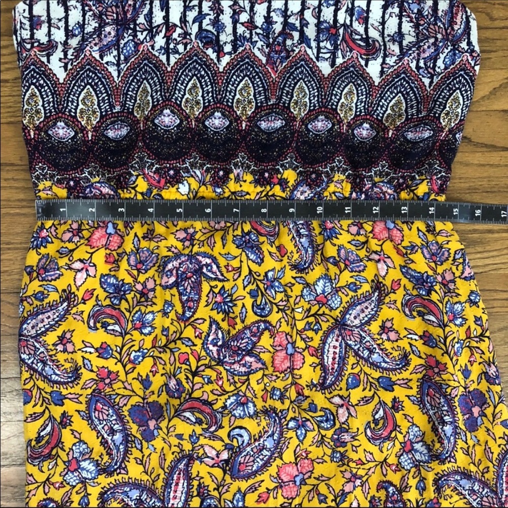 Lucky Brand Floral Midi Dress Size M - Picture 7 of 8